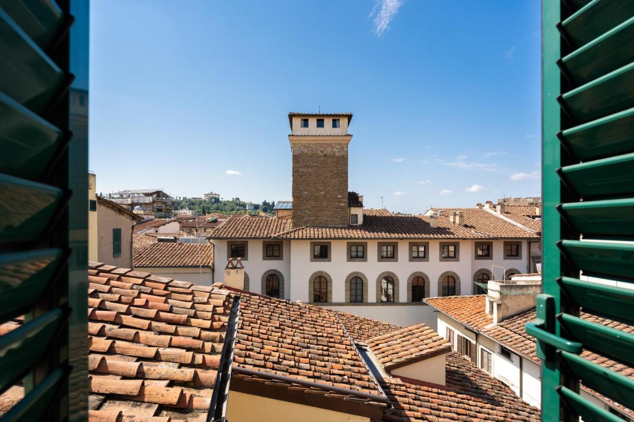 Terrace Apt In Piazza Strozzi-Center Of Florens Exteriör bild